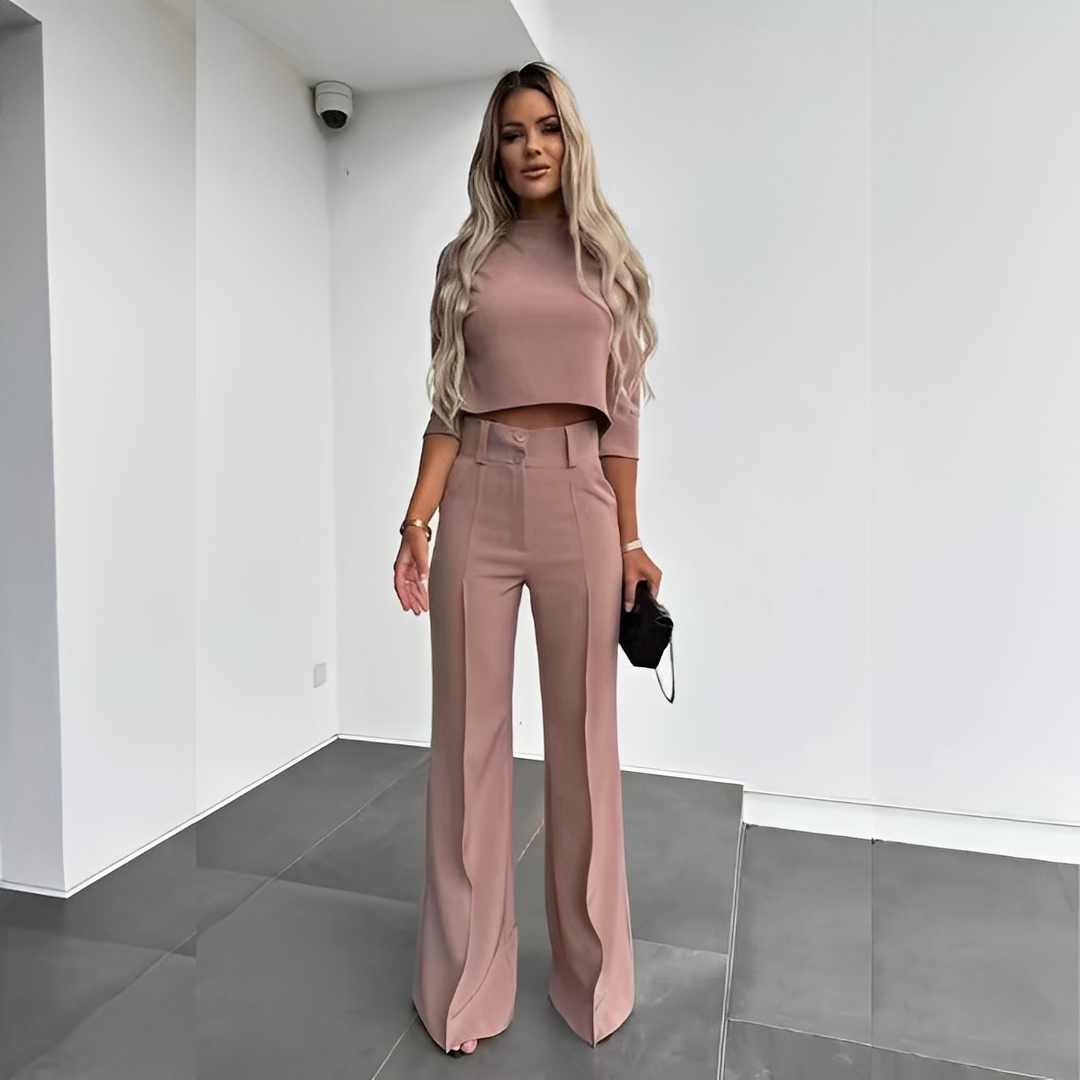 Mélisande - Elegantní dámský top a kalhoty