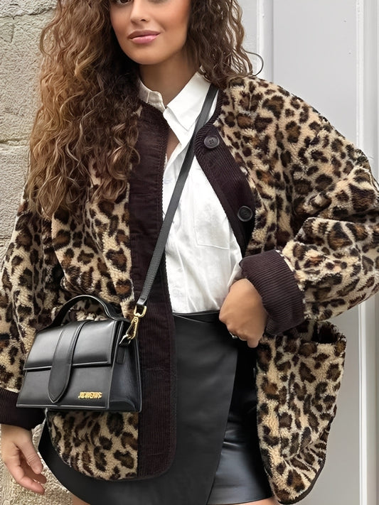 Emelia - Stylová, oversize, teplá bunda pro ženy