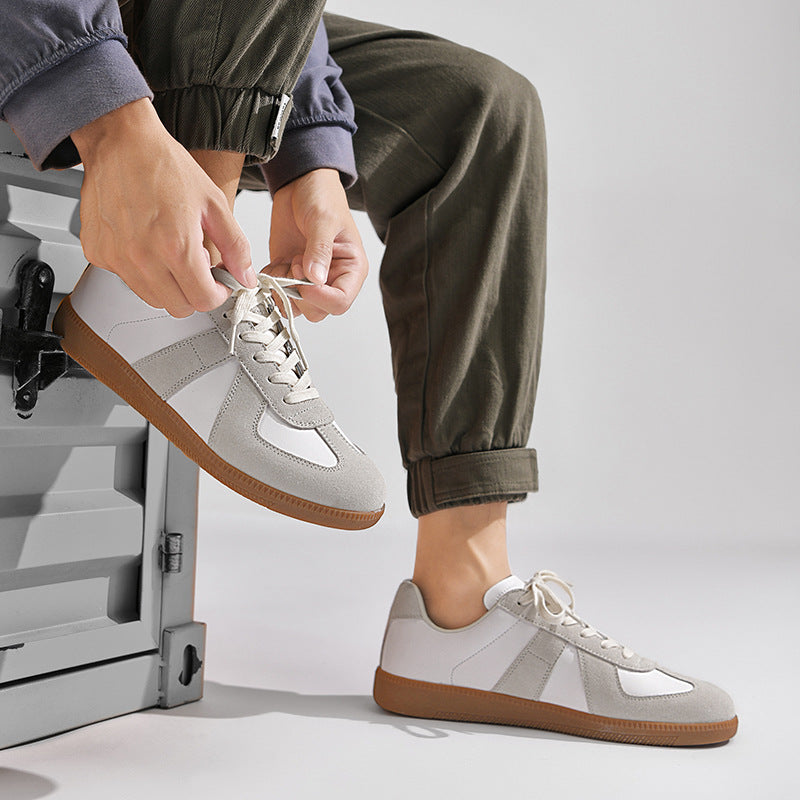 Gino - Klasické měkké tenisky s tlustými podrážkami pro muže