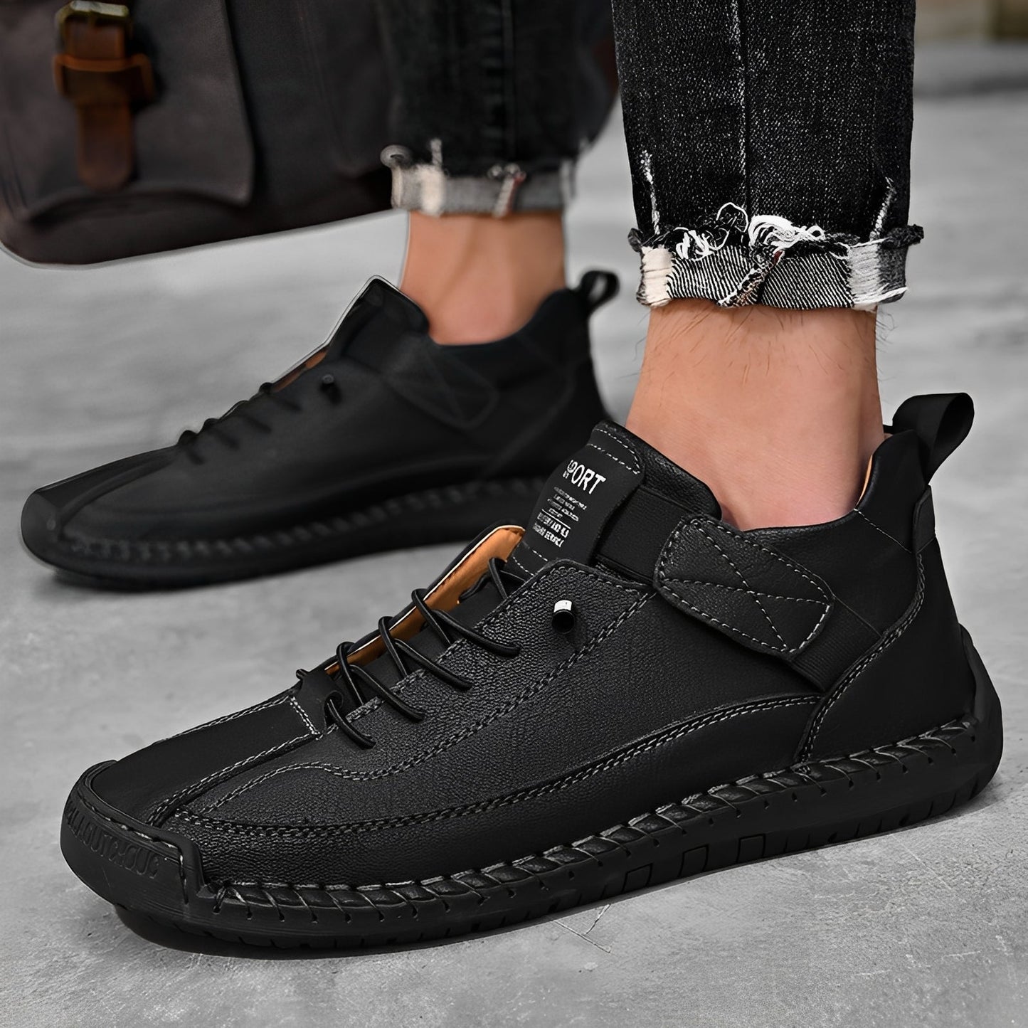 Ronald - Trendové, lehké tenisky s oporou pro muže