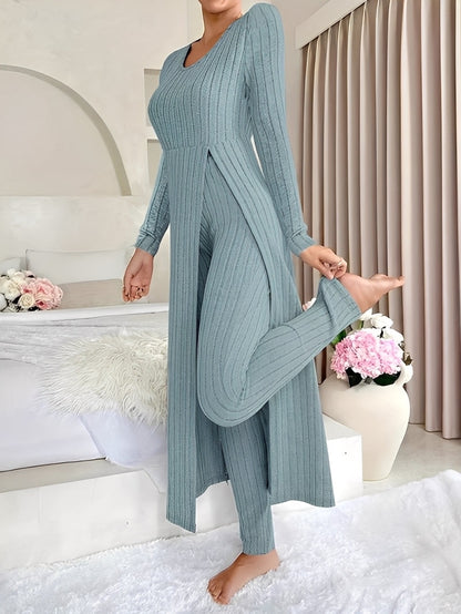 Lisabet - Stylová souprava s měkkými žebry pro dámy