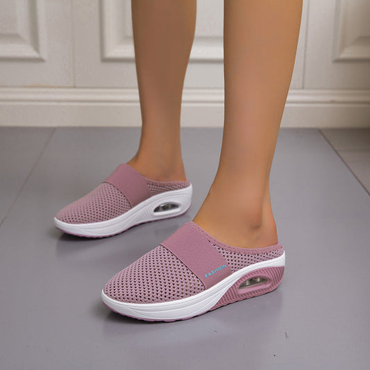 Wendi - Ortopedické Slip-On Klínové Sandály pro Dámy