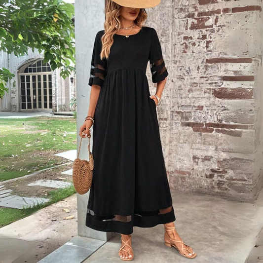 Amandine – Elegantní šaty s tvarujícím střihem