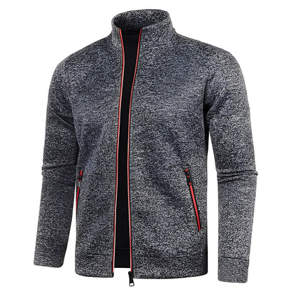 Clive - Stylová bunda s kapsami na zip pro muže