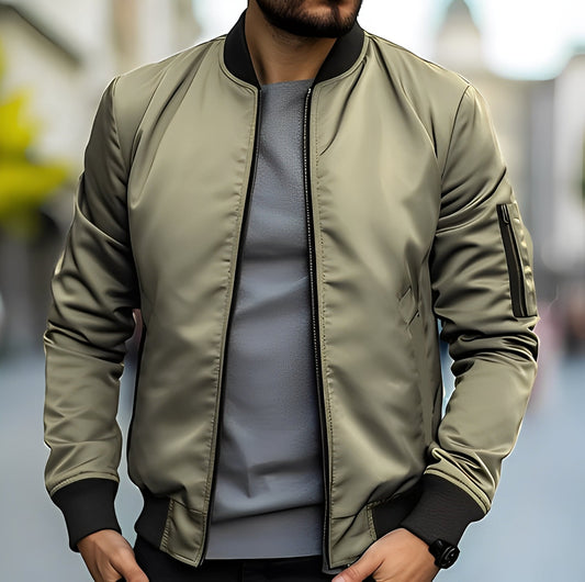Garret - Stylová, úzce střižená bomber bunda pro muže