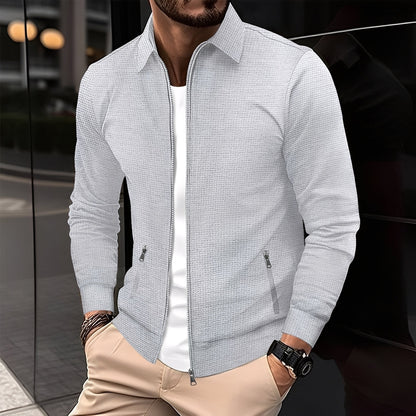 Anthony - Moderní bunda s kapsami na zip pro muže
