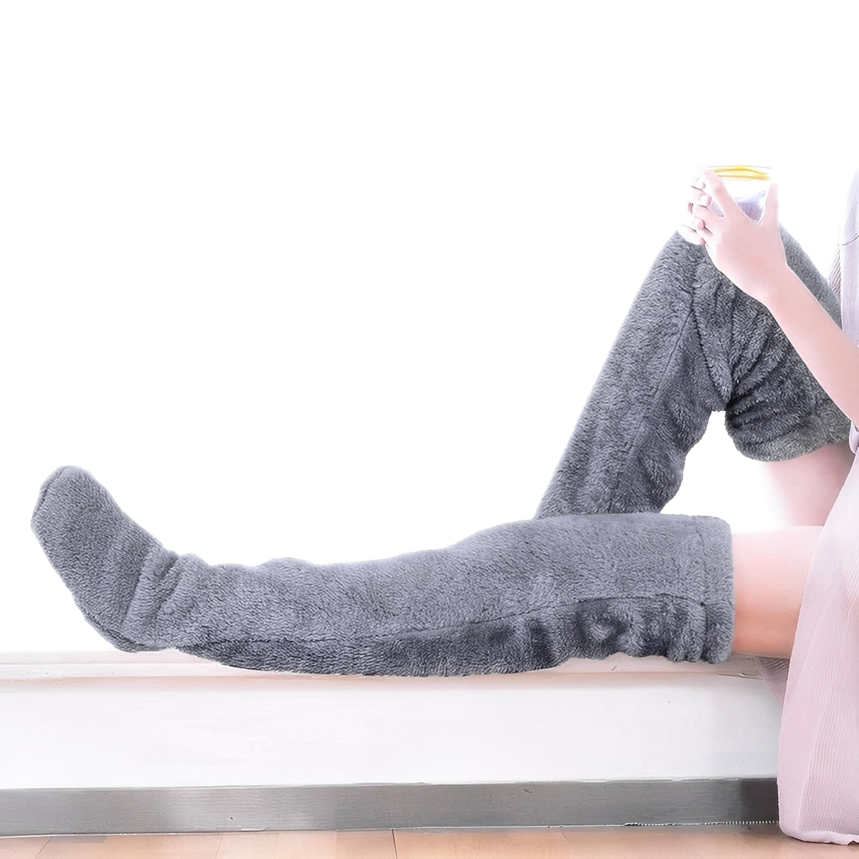 Hayden - Tlusté, teplé spací ponožky pro ženy