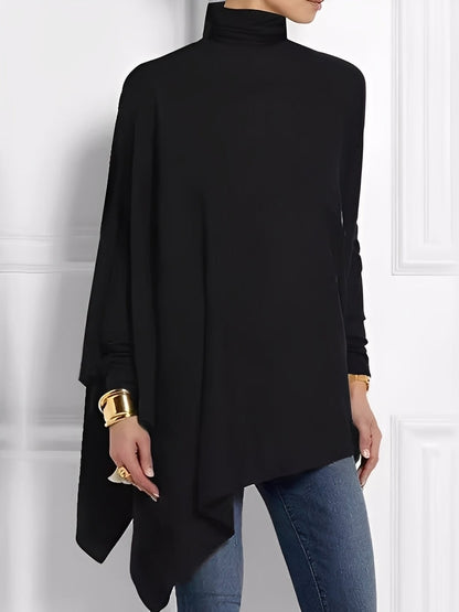 Kalysta - Stylové asymetrické Fleece-Oberteil pro ženy