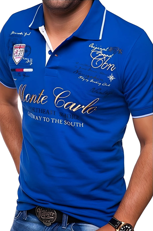 Brent - Lázivé Poloshirt s Vytiskem pro Muže