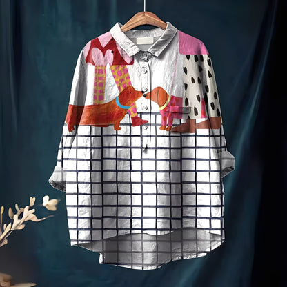 Gwenaël - Tradiční dámské košile s dlouhými rukávy