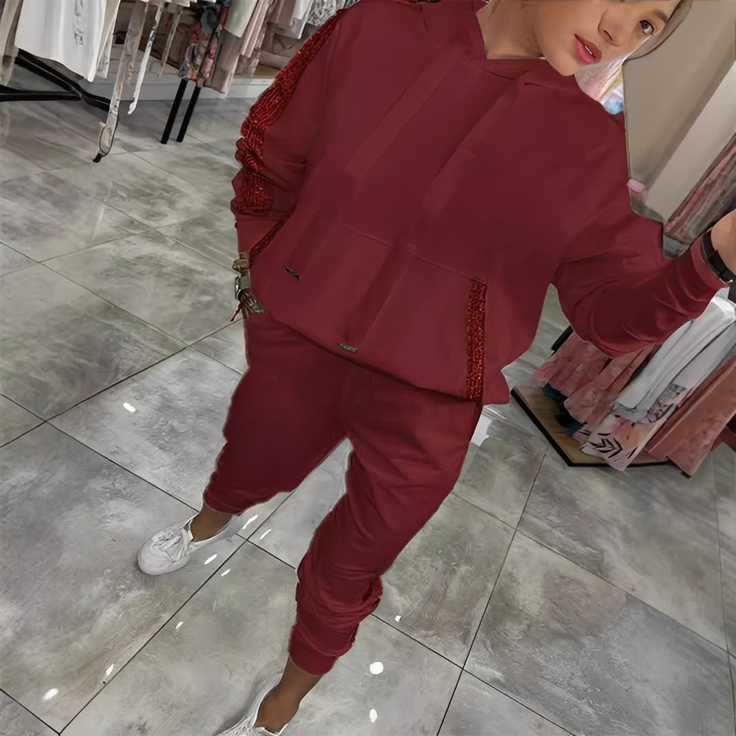 Tiffany - Stylová souprava s mikinou a kalhotami pro ženy