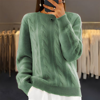 Leanne - Klasický, stylový pletený svetr pro ženy