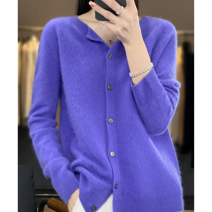 Aubry – Hřejivý cardigan z jemné kašmírové vlny