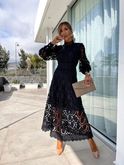 Doreah - Krajkové Bodycon Šaty Dámské, Elegantní & Přiléhavé
