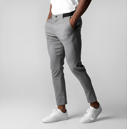 Justine - Ležérní Slim-Fit Chino kalhoty pro muže