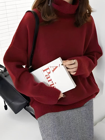 Adrienne - Stylový, volně sedící kašmírový rolák