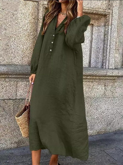 Meryl - Šaty z Lnu a Svěží Bavlny