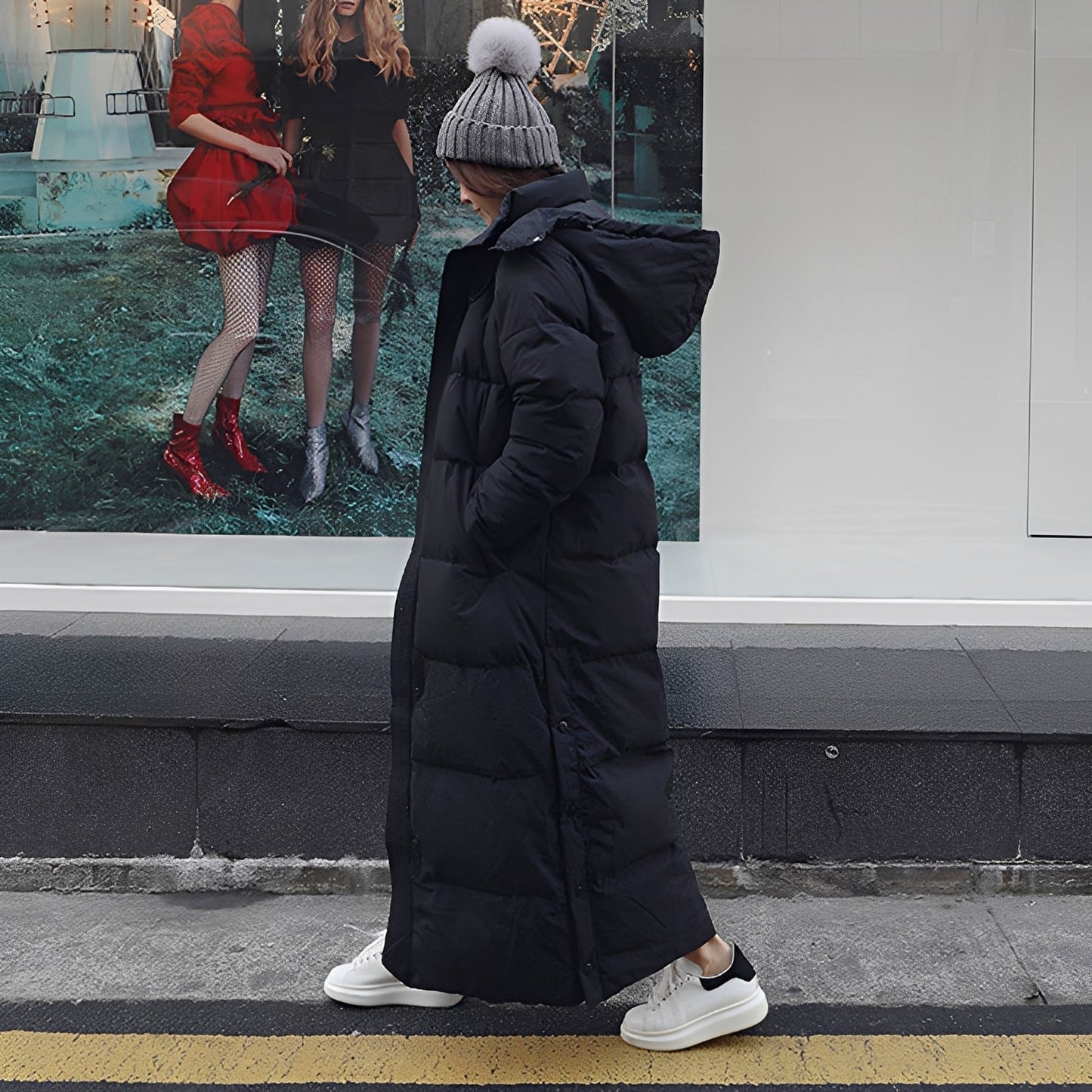 Cassidy - Oversized parka zimní kabát pro ženy