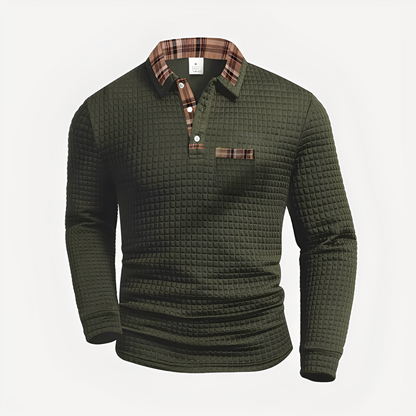 Morris - Stylové polokošile s dlouhým rukávem pro muže