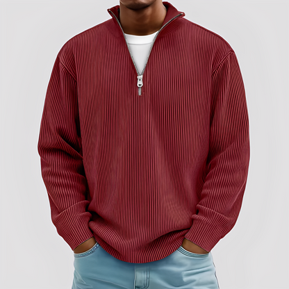 Henry - Moderní, volný, teplý svetr pro muže