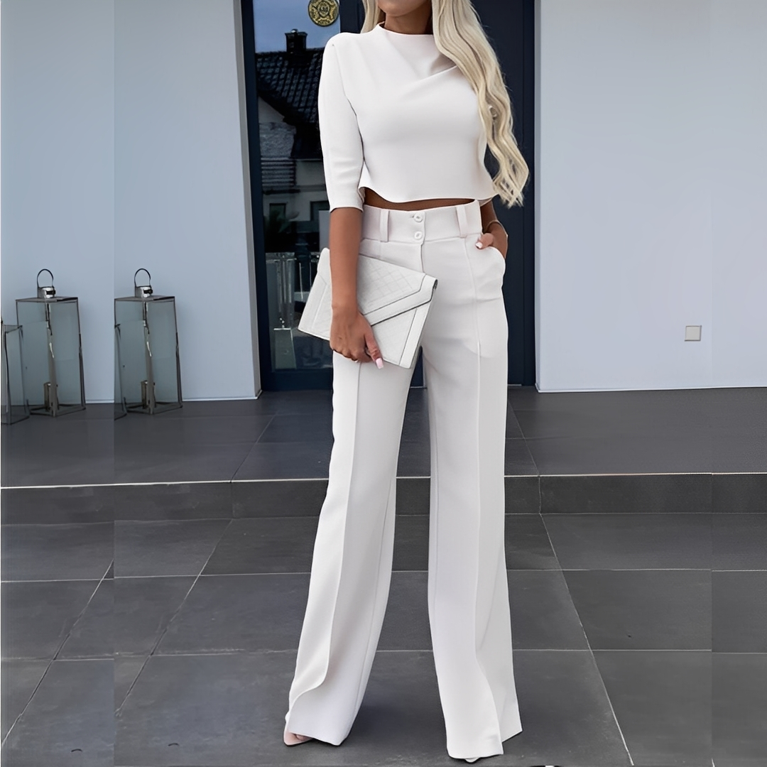 Mélisande - Elegantní dámský top a kalhoty