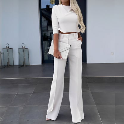 Mélisande - Elegantní dámský top a kalhoty