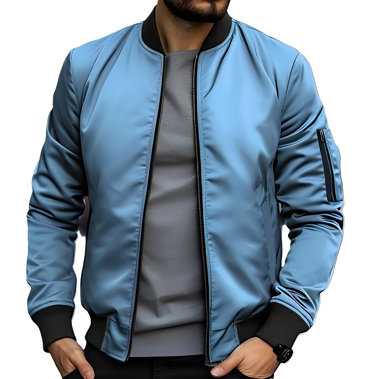 Garret - Stylová, úzce střižená bomber bunda pro muže