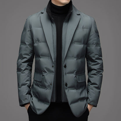 Darren - Neformální, elegantní pérová bunda pro muže
