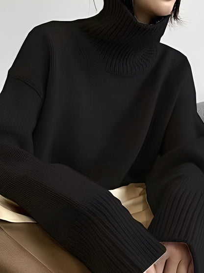 Adrienne - Stylový, volně sedící kašmírový rolák