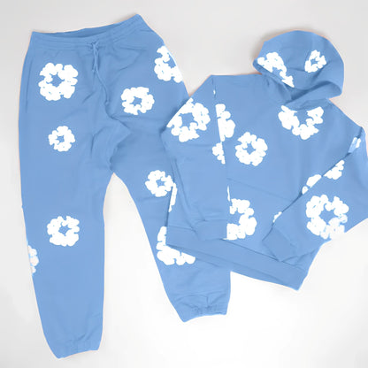 Theresa - Stylová, volně sedící souprava s květinovým vzorem pro ženy