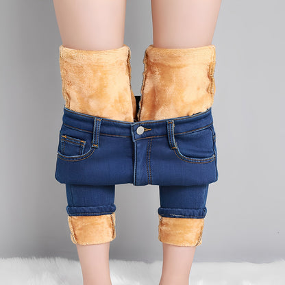 Betty - Teplé termoskinnyjeans pro ženy