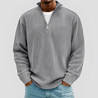 Henry - Moderní, volný, teplý svetr pro muže