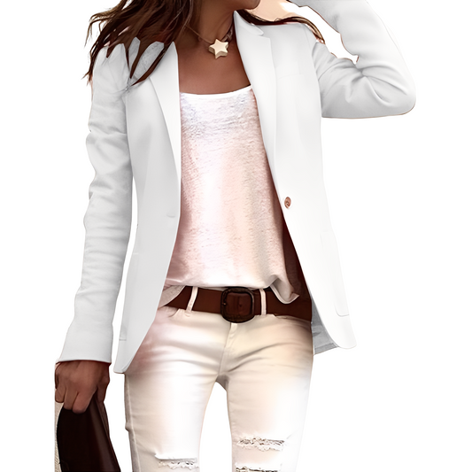 Heather - Ležérní blazer s reverem pro dámy