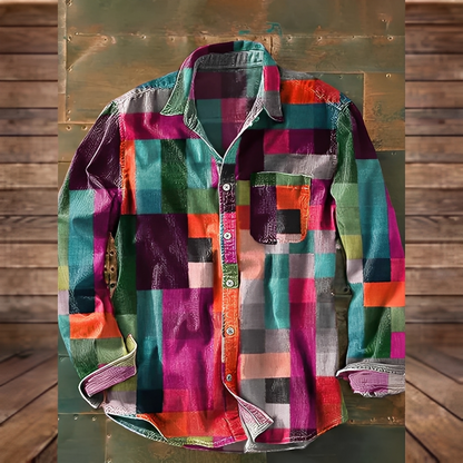 Gontran - Stylová pánská košile s praktickou kapsou