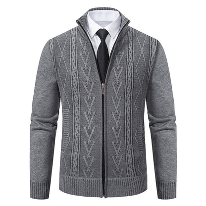 Stafford - Elegantní svetr na zip pro muže
