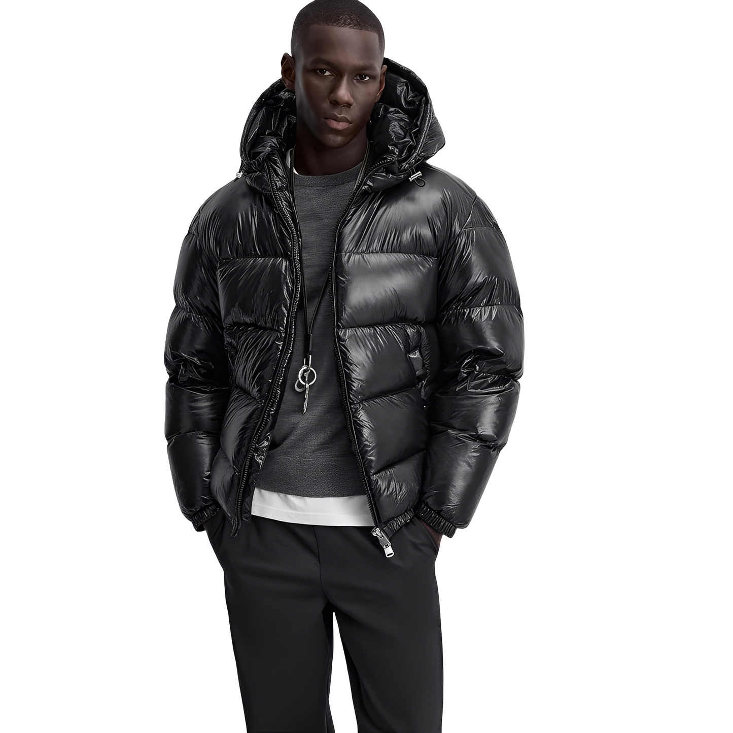 Darrel - Stylová péřová bunda s kapucí pro ženy