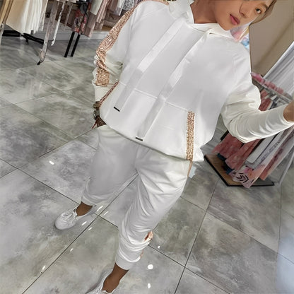 Tiffany - Stylová souprava s mikinou a kalhotami pro ženy