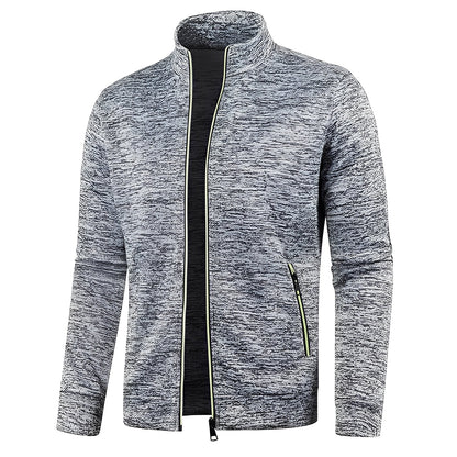 Clive - Stylová bunda s kapsami na zip pro muže