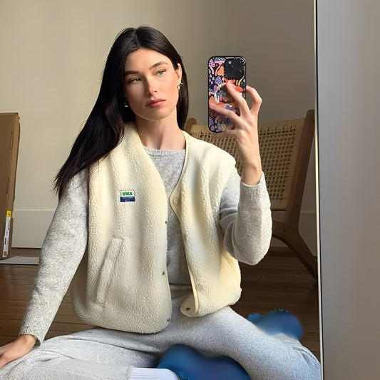 Vanessa - Ležérní fleece vesta pro dámy