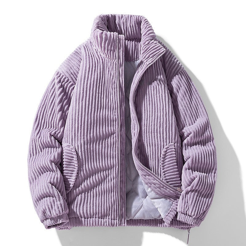 Vergil - Stylová unisex bunda z měkkého manšestru