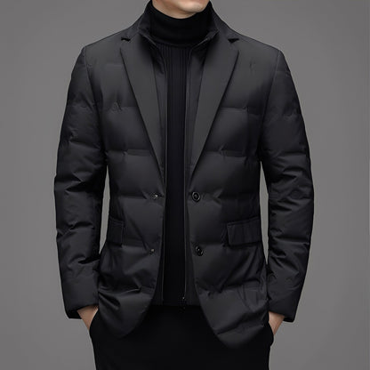 Darren - Neformální, elegantní pérová bunda pro muže