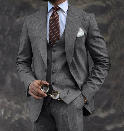Cordell - Elegantní, formální třídílný oblek pro muže