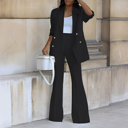 Mélanie - Dlouhé formální a elegantní sako pro ženy v sadě