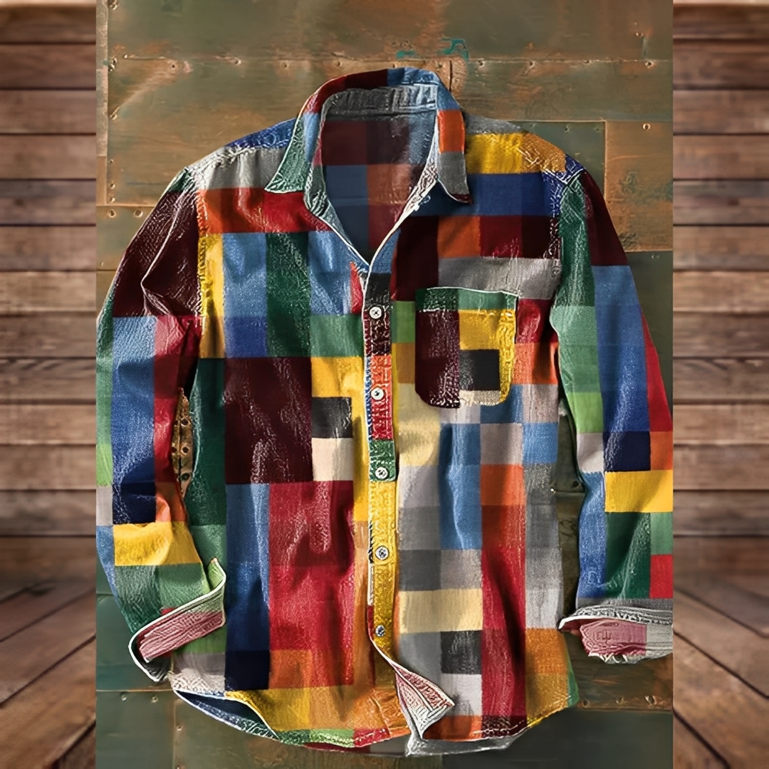 Gontran - Stylová pánská košile s praktickou kapsou