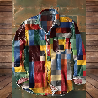 Gontran - Stylová pánská košile s praktickou kapsou