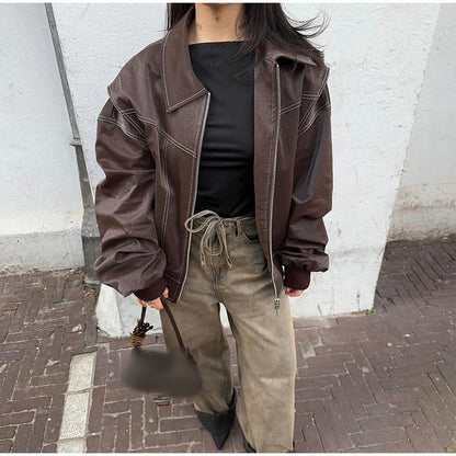 Jaidyn - Oversized bomber bunda pro ženy