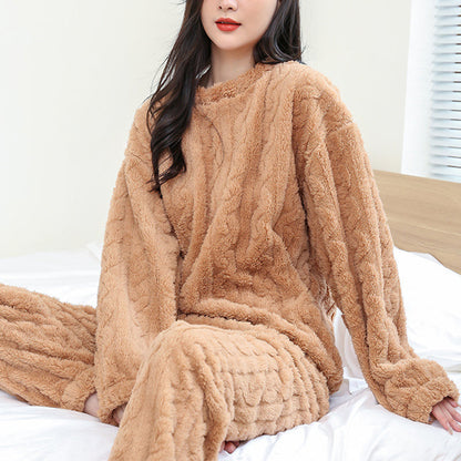Kathryn - Pohodlné, měkké fleece pyžamo pro ženy