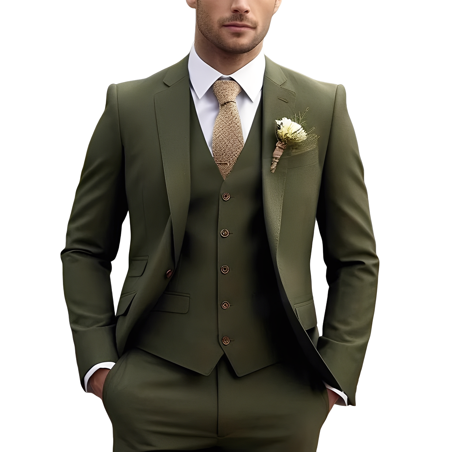 Austin - Elegantní 3-dílný oblek pro muže