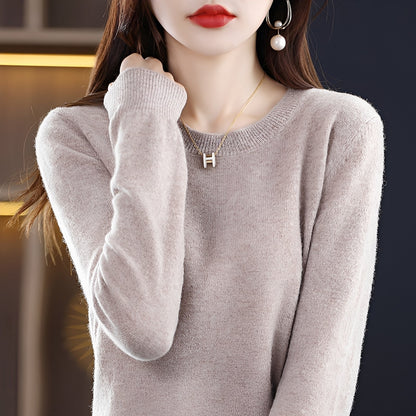 Julia - Elegantní, úzký vlněný svetr pro ženy