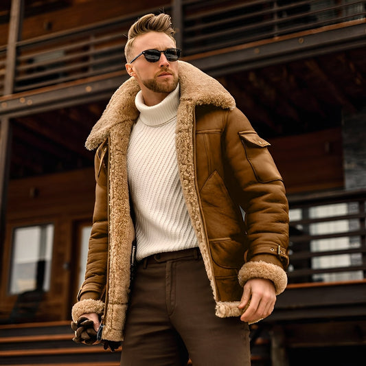 Jarod - Stylová zimní bunda s fleecem pro muže